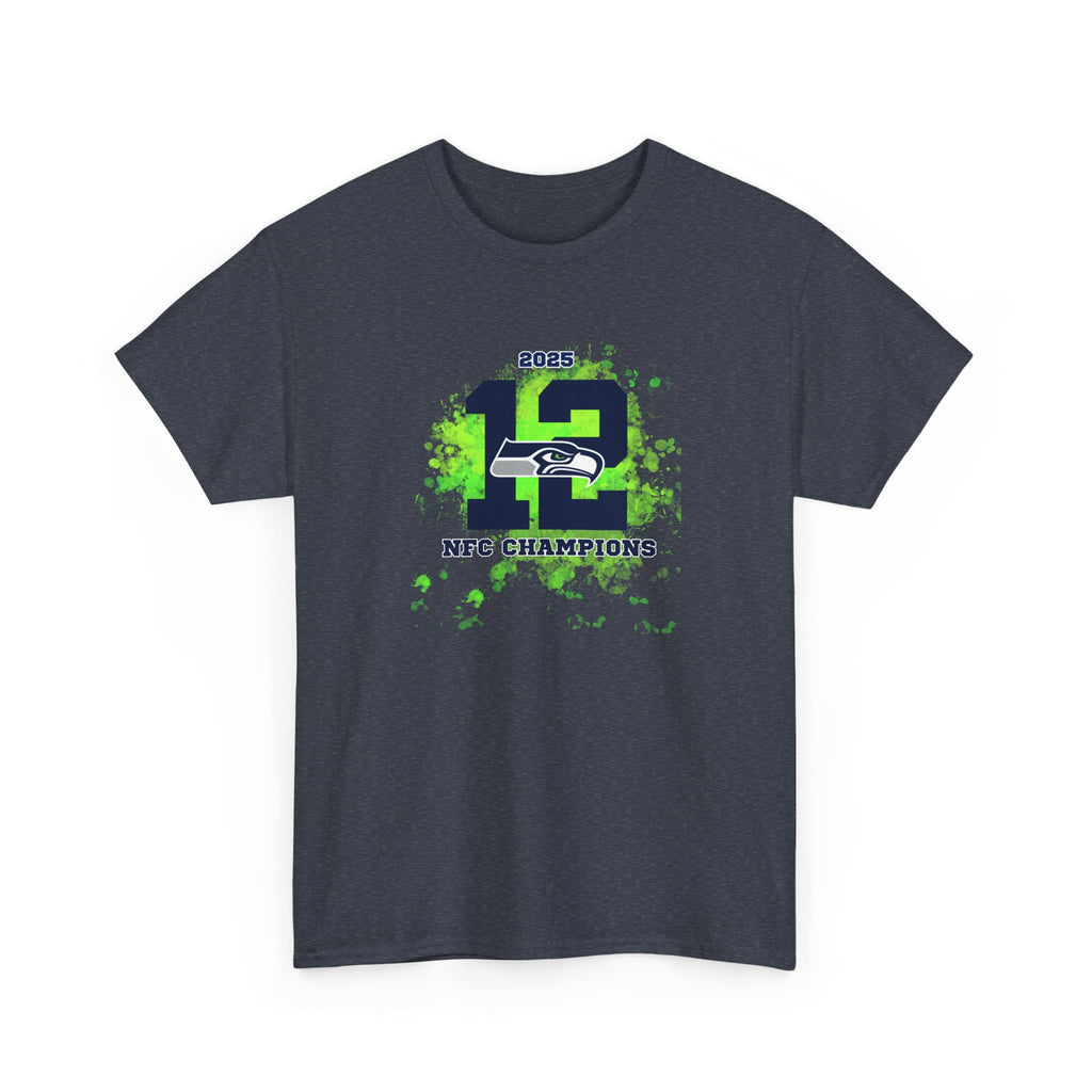 12th Man NFC Champions Seahawks Seahawks T-Shirt S-5XL