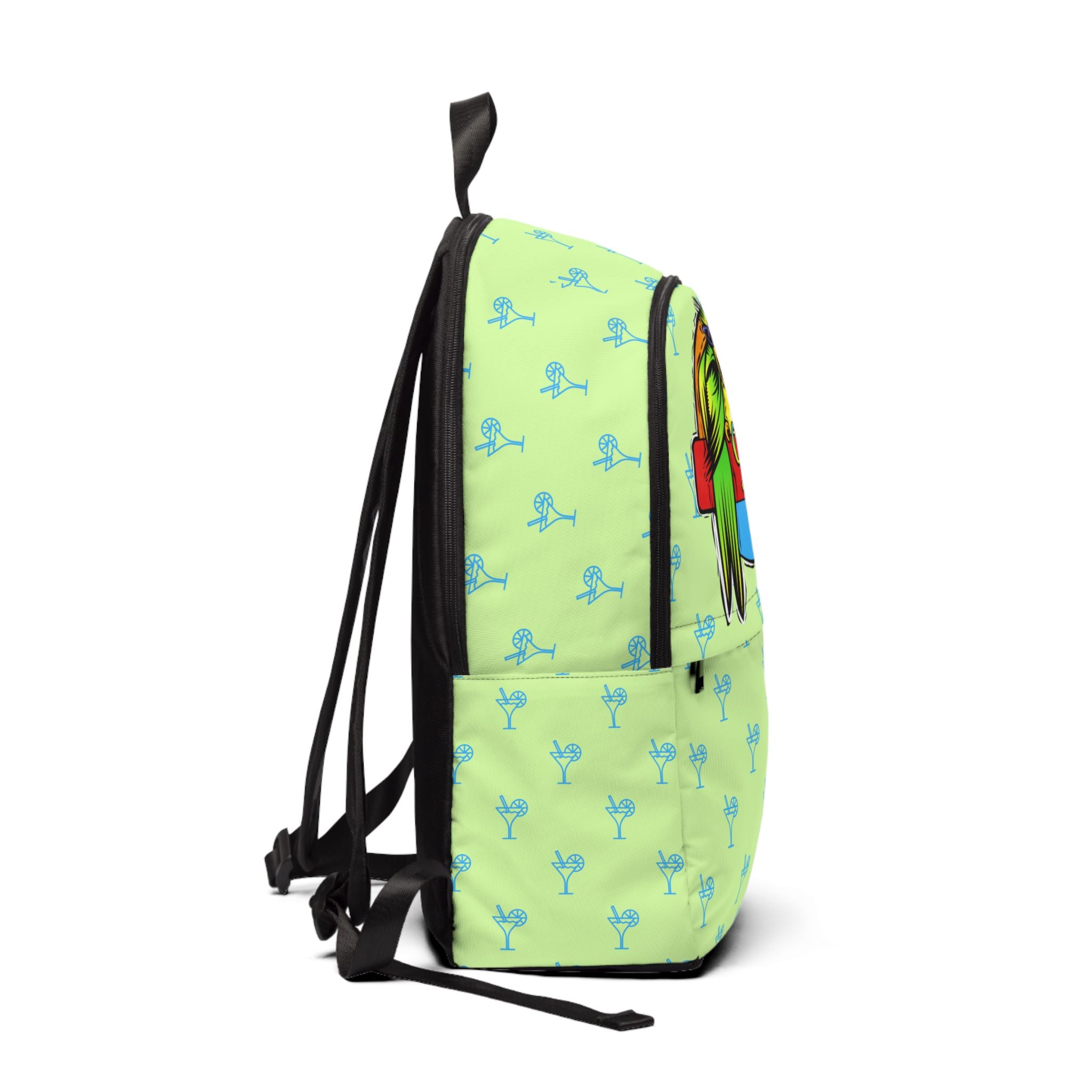 Jimmy Buffett It's 5 O'Clock Somewhere Backpack 16"X12"X5", Margaritaville Backpack