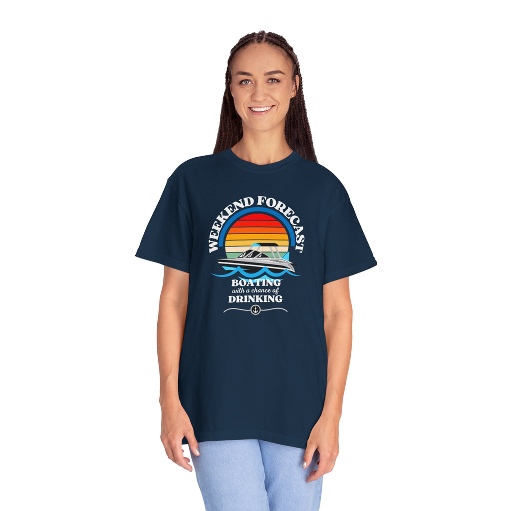 Weekend Boating Forecast, Unisex T-Shirt
