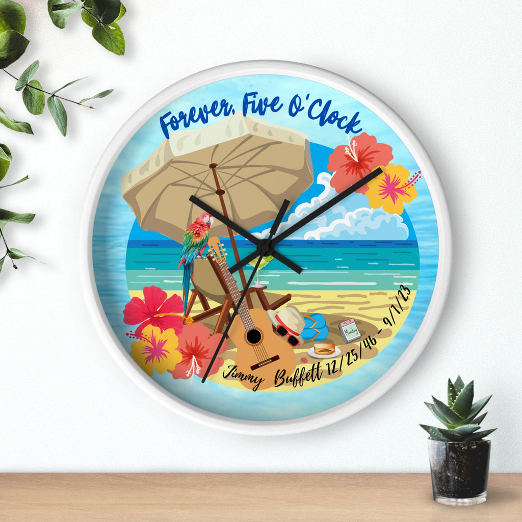 Jimmy Buffett, Forever Five O'Clock, Wall Clock