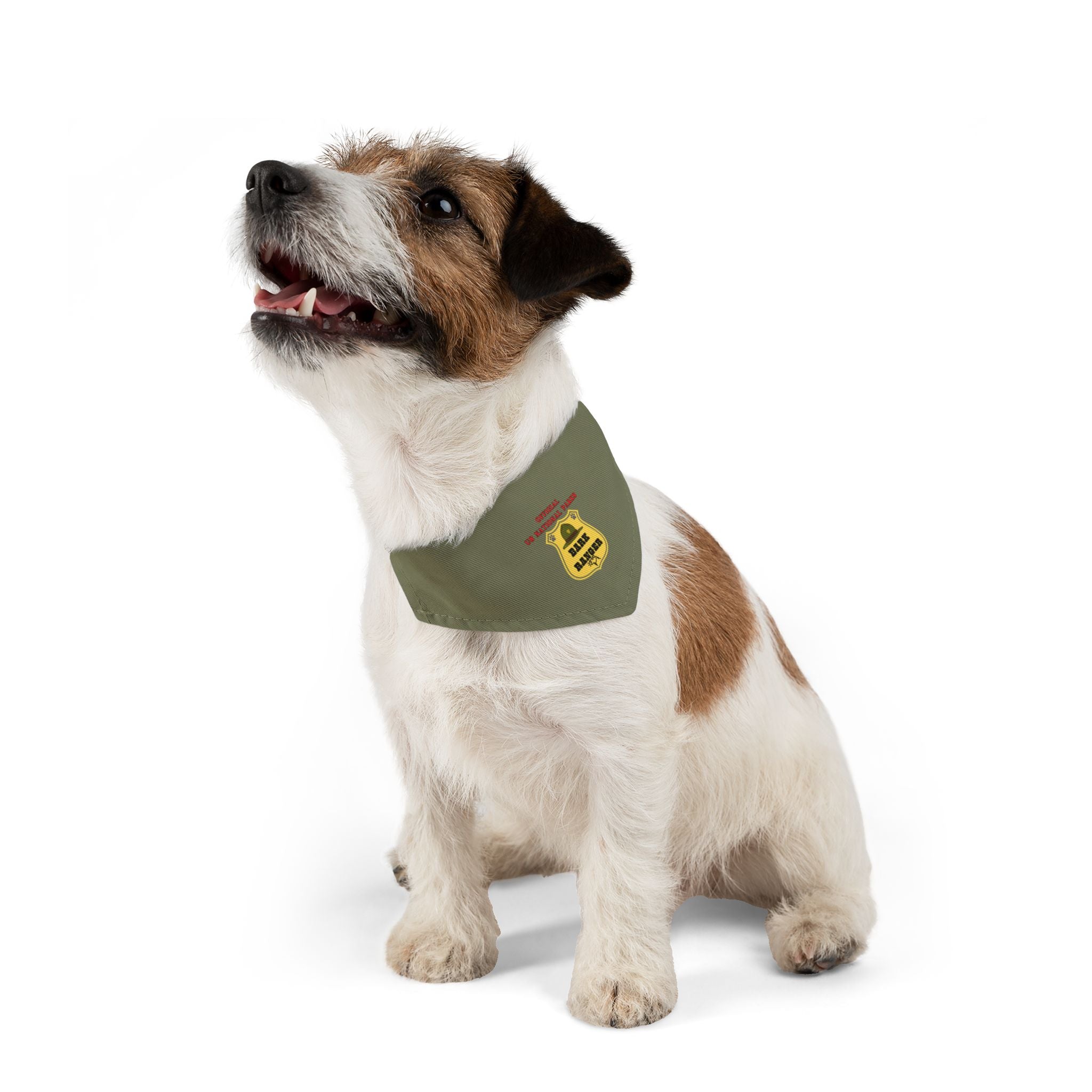 Bark Ranger Pet Bandana with Collar