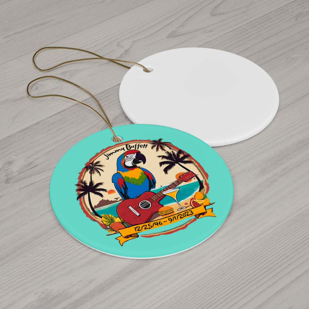Jimmy Buffett Commemorative Christmas Ornament,  Jimmy Buffett