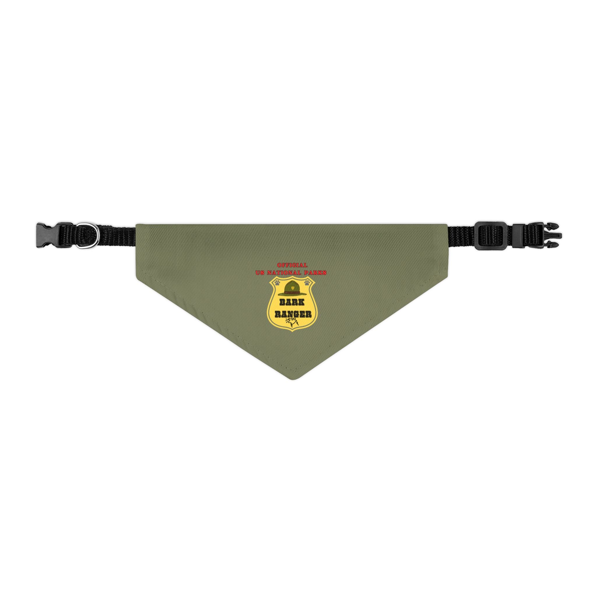 Bark Ranger Pet Bandana with Collar