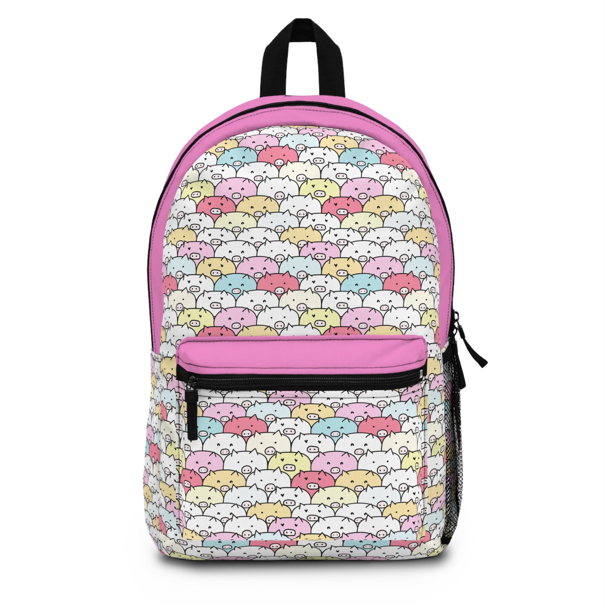 Piggy Print Backpack,  Large Backpack, Free Personalization