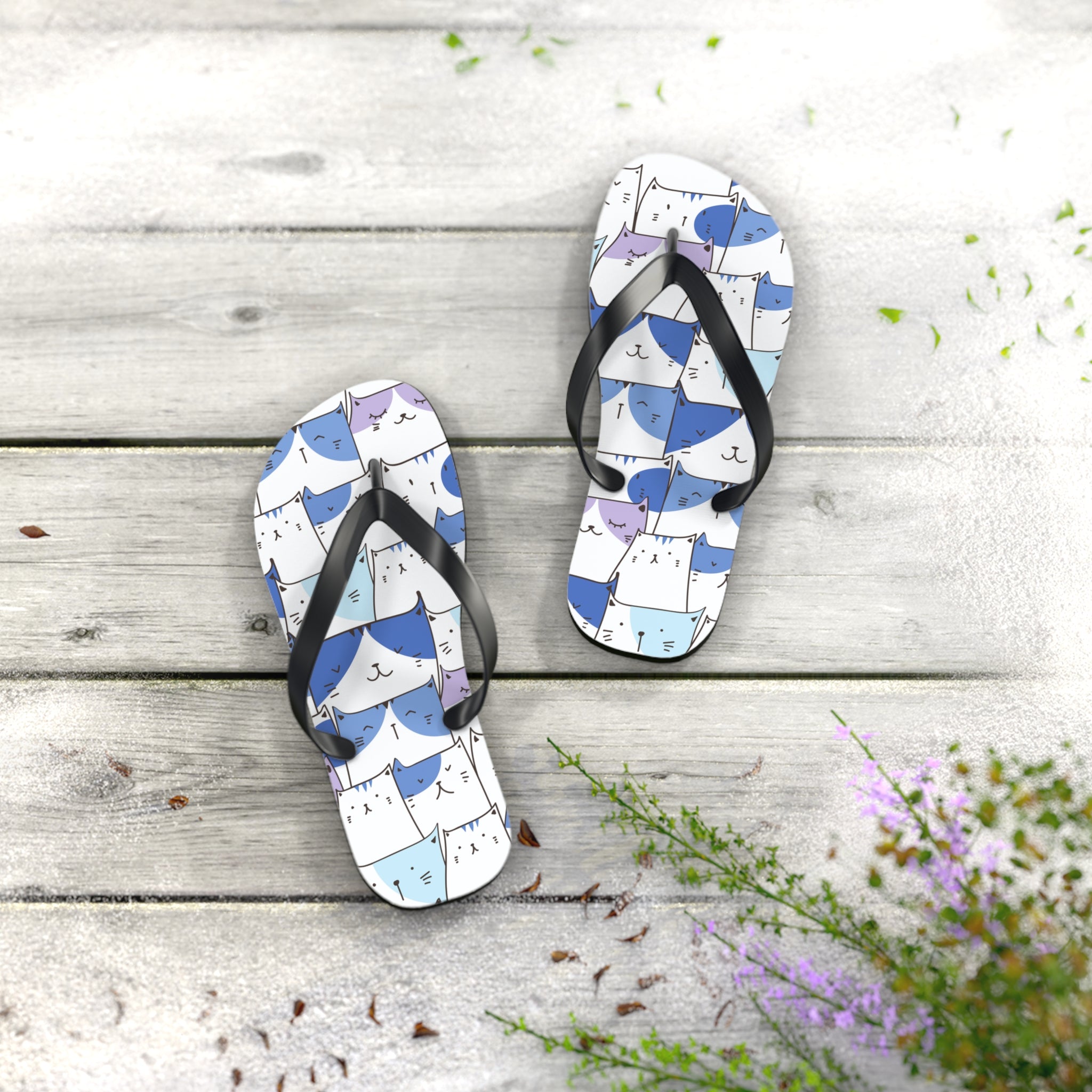 Blu Cats Flip Flops