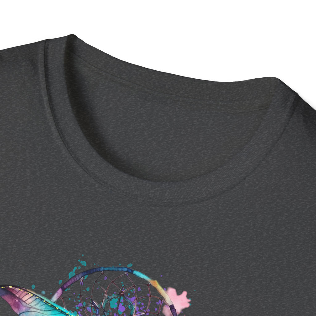 Dreamy Dragonfly T-Shirt, Bohemian Tee, Nature Lover Gift, Summer Outfit, Eco-friendly Apparel, Festival Wear, Unique Graphic Tee