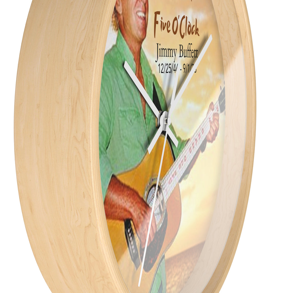 Forever, Five O'Clock, Jimmy Buffett Wall Clock