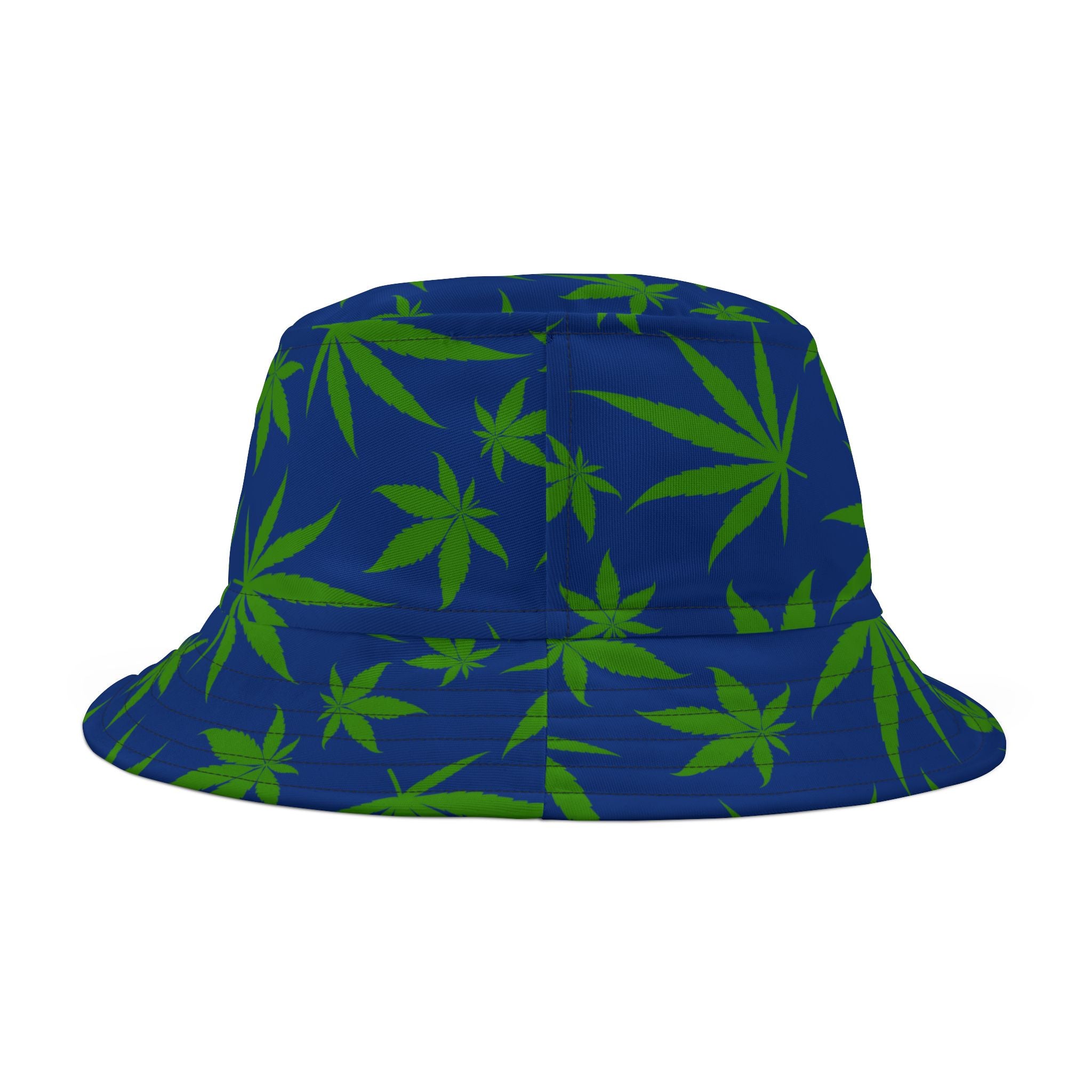 Marijuana Bucket Hat, Summer Sun Hat, Weed Bucket Hat,  Sun Shade Hat