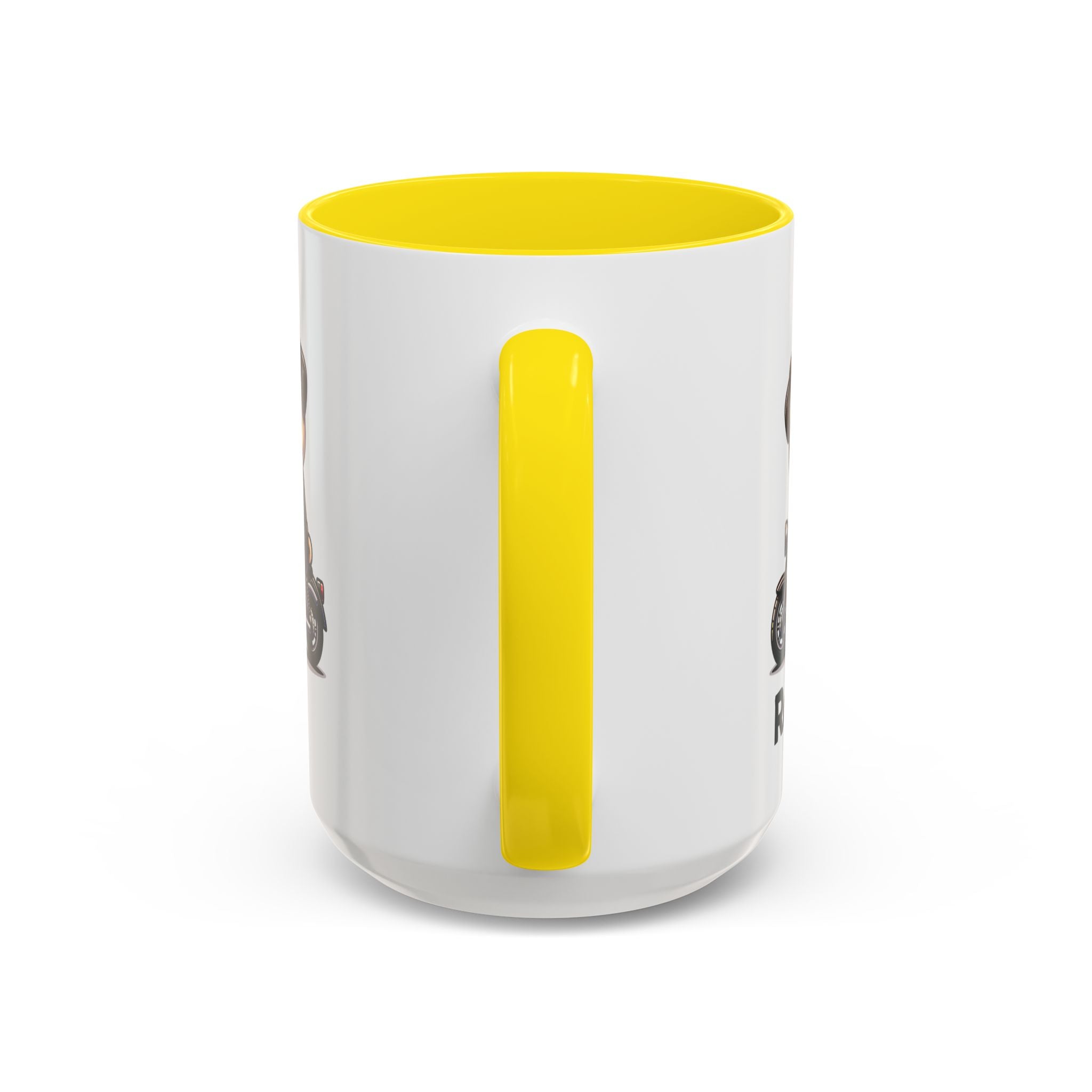 Personalized Motorcycle Pug Mug , Custom Dog Lover Coffee Cup