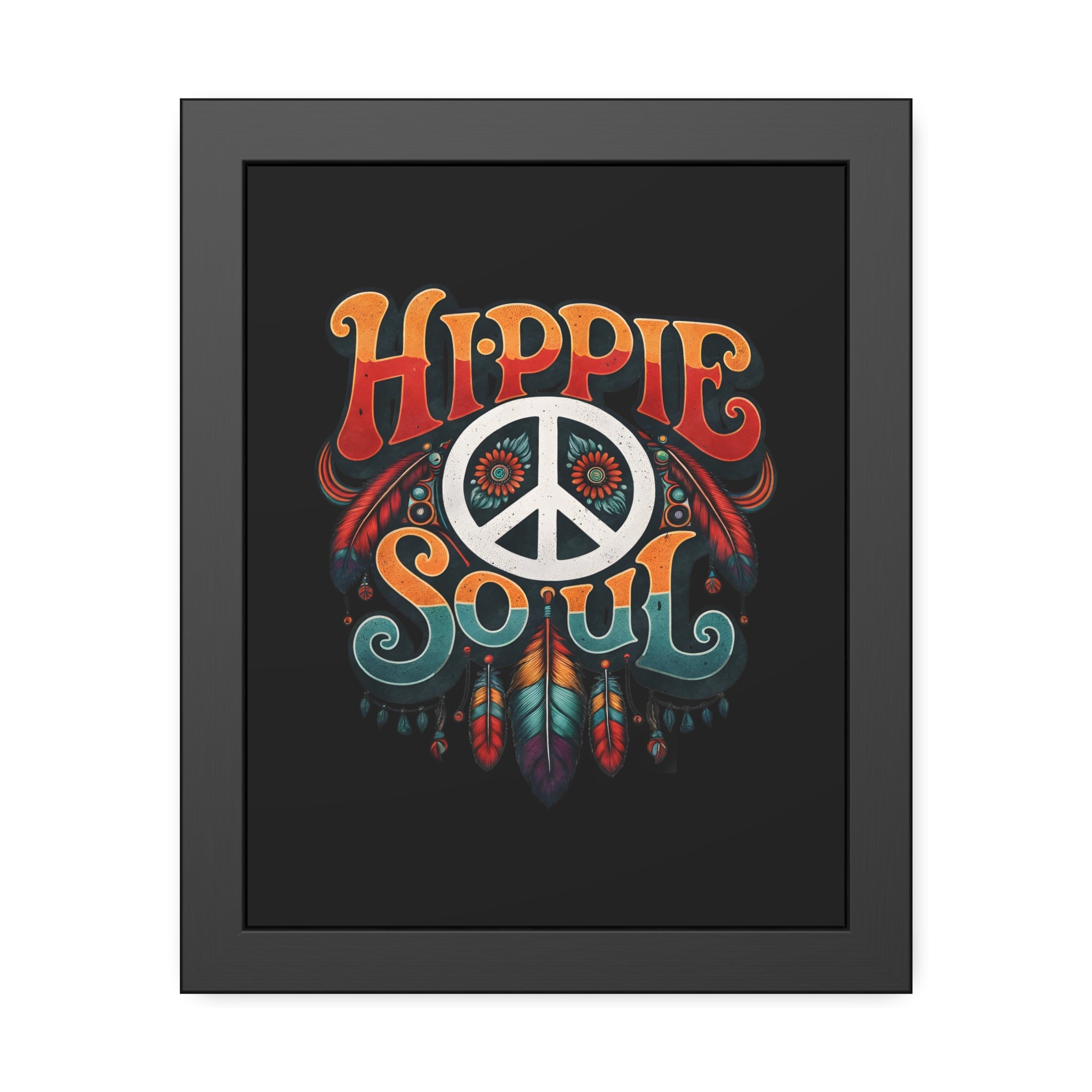 Hippie Soup, Framed Wall Art