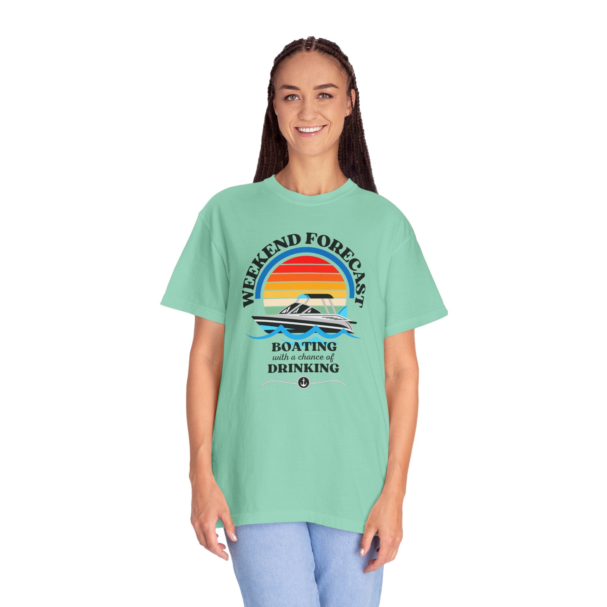 Weekend Boating Forecast, Unisex T-Shirt