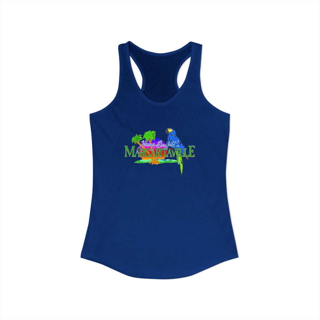 Margaritaville Racerback Tank Top - Paradise Vibe, Summer Essentials, Beachwear, Vacation Outfit, Resort Wear