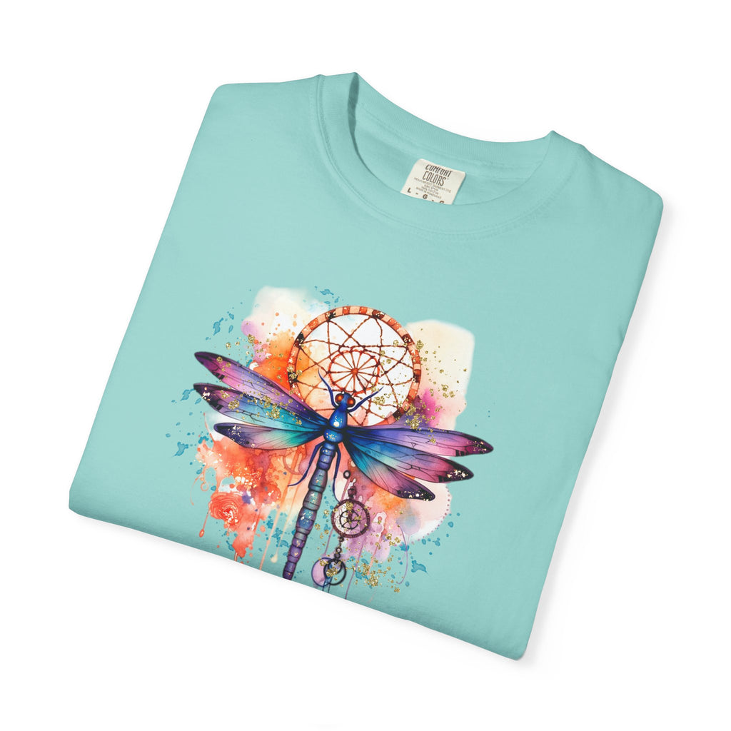 Rainbow Dragonfly Dreamcatcher T-Shirt for Men and Women
