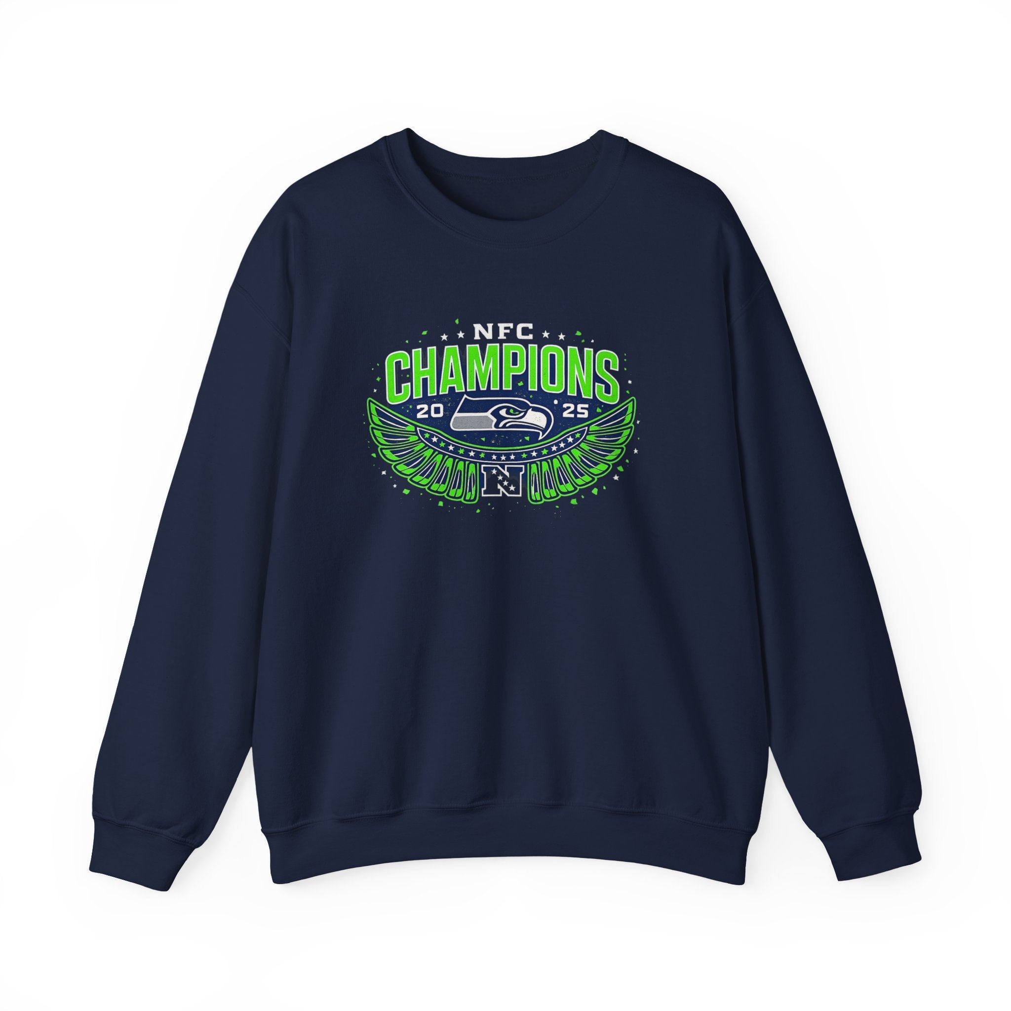Seahawks NFC Champions 2025 Crewneck Sweatshirt