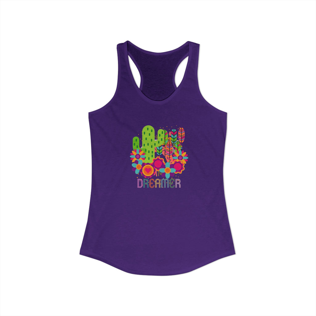Cactus Dreamer, Women's Racerback Tank