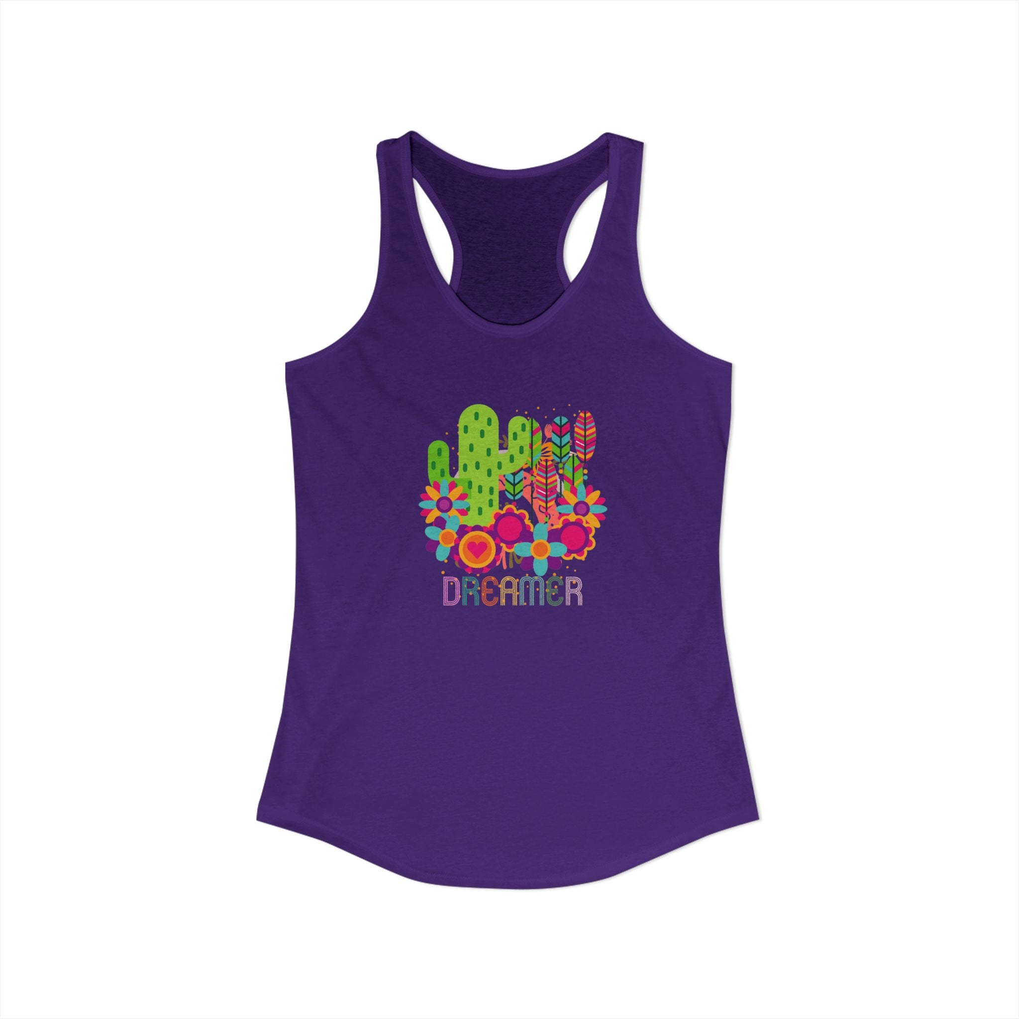 Cactus Dreamer, Women's Racerback Tank