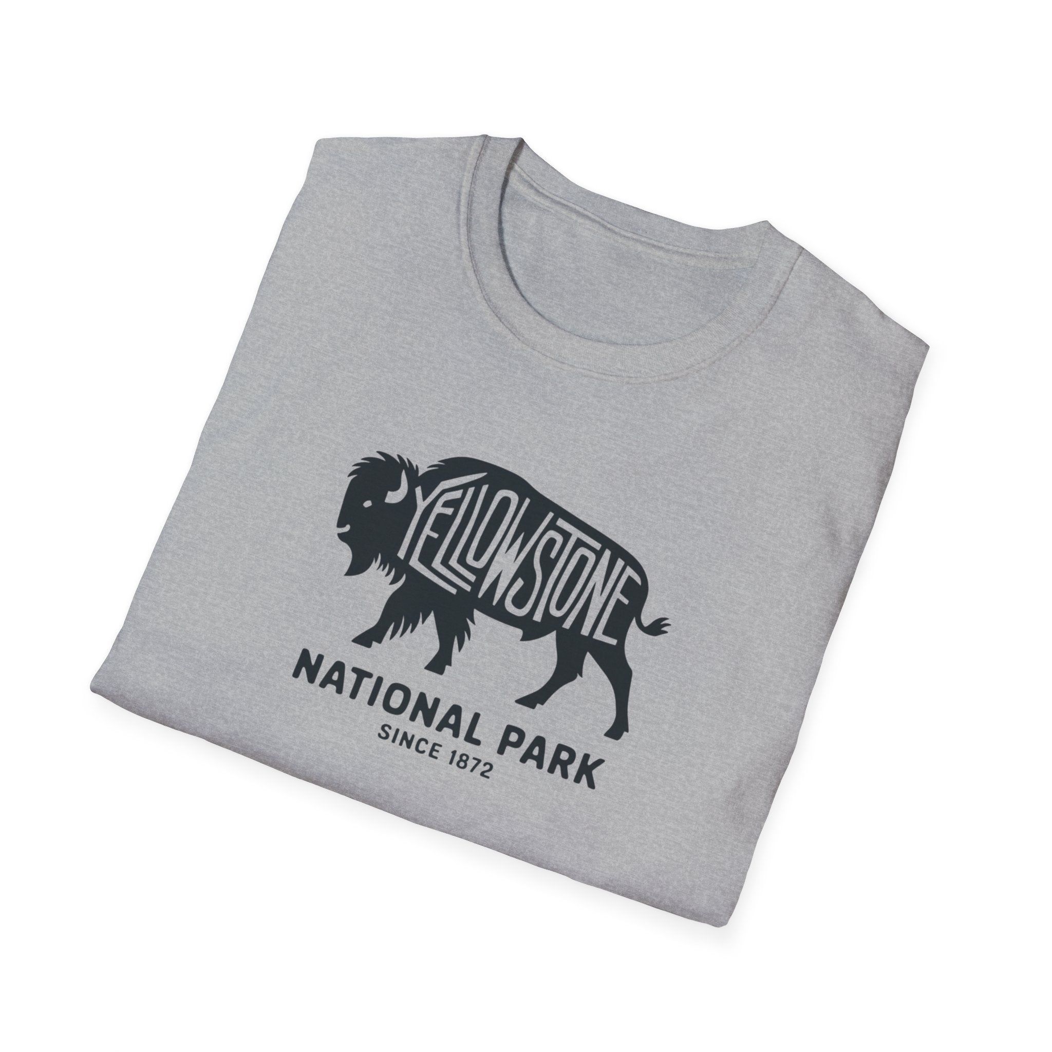 Yellowstone National Park Unisex T-Shirt, Nature Lover Gift, Adventure Tee, Travel Apparel, Eco-Friendly Fashion