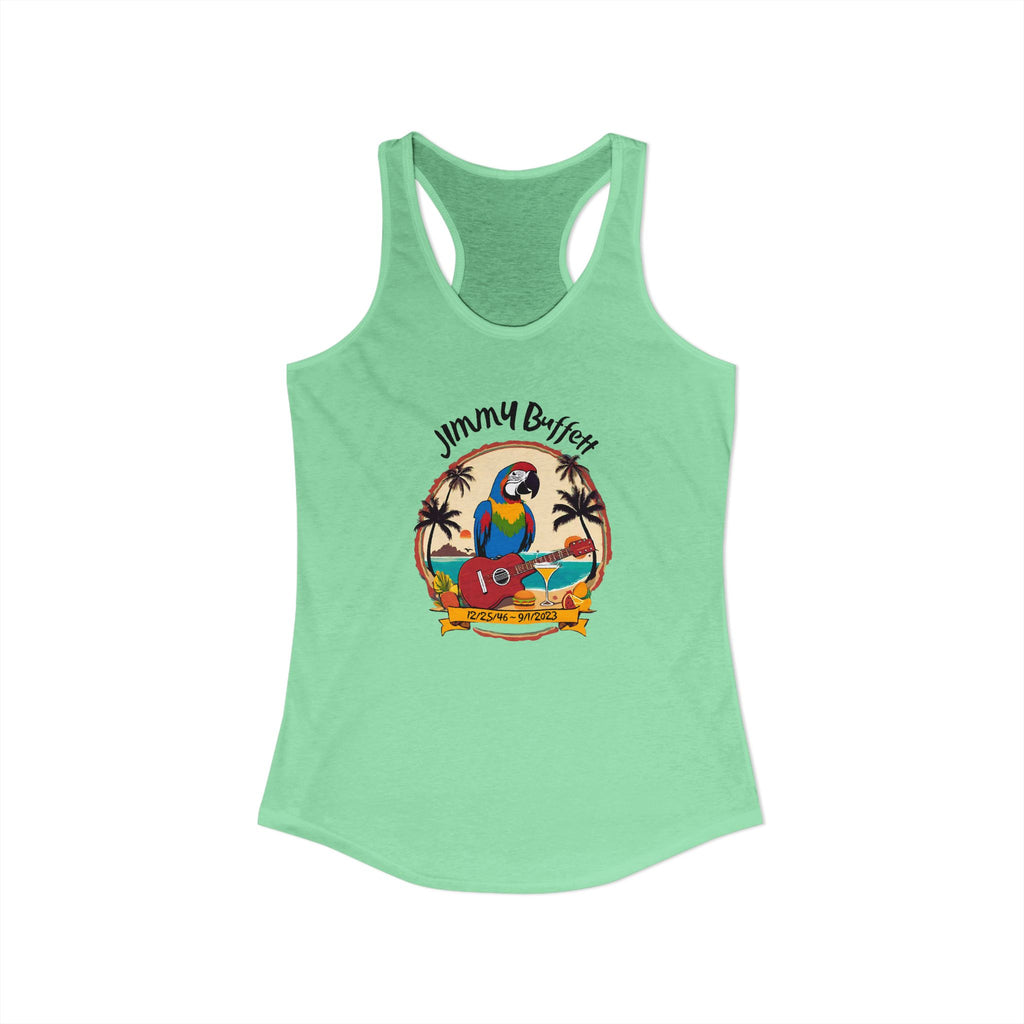 Jimmy Buffett Women's Ideal Racerback Tank