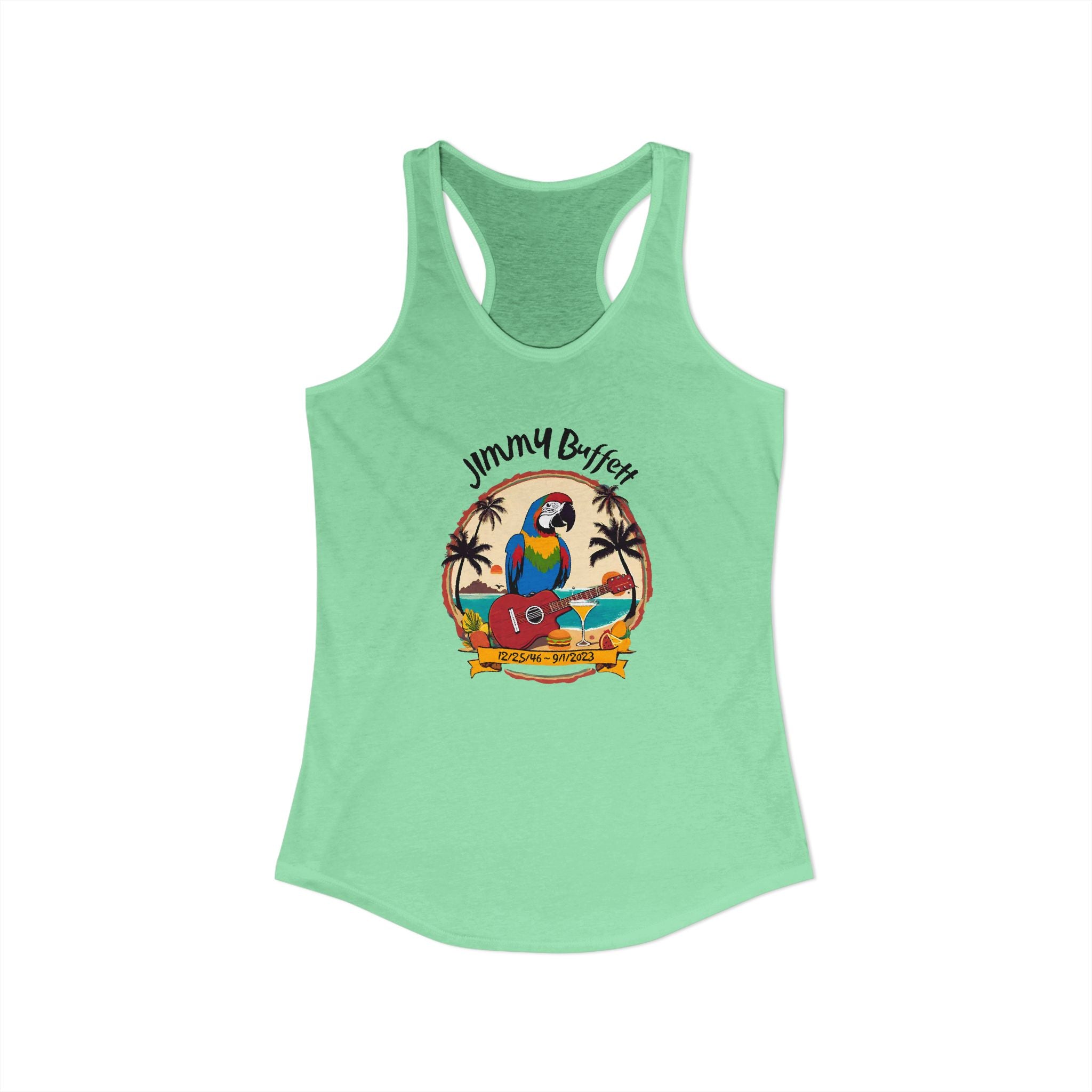 Jimmy Buffett Women's Ideal Racerback Tank