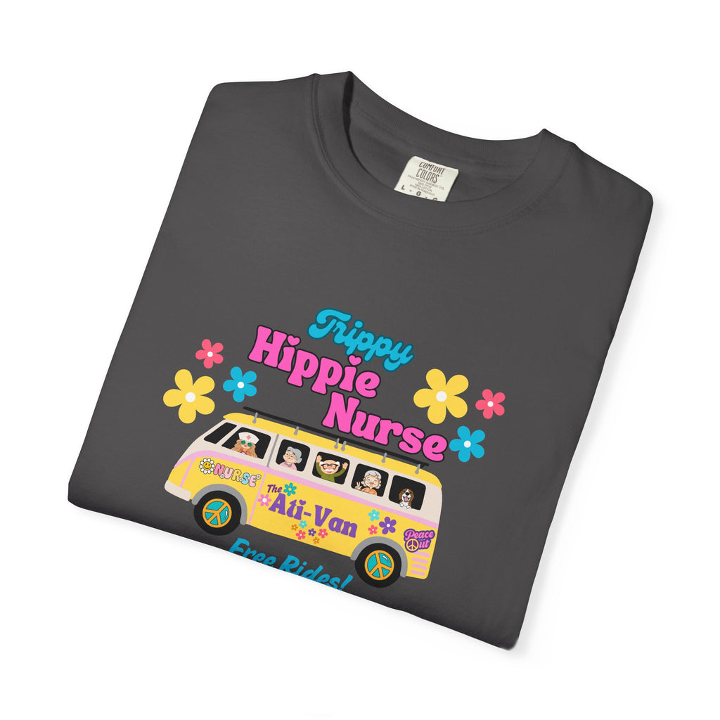 Trippy Hippie Nurse Unisex T-shirt, Funny Nurse Shirt