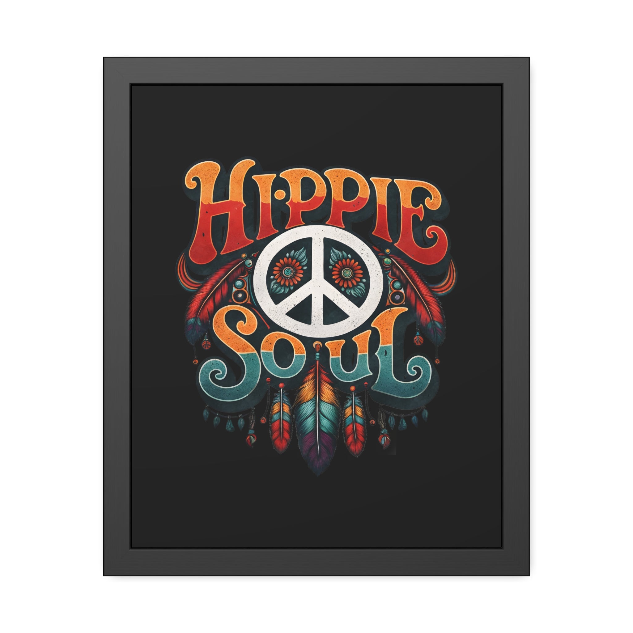Hippie Soup, Framed Wall Art