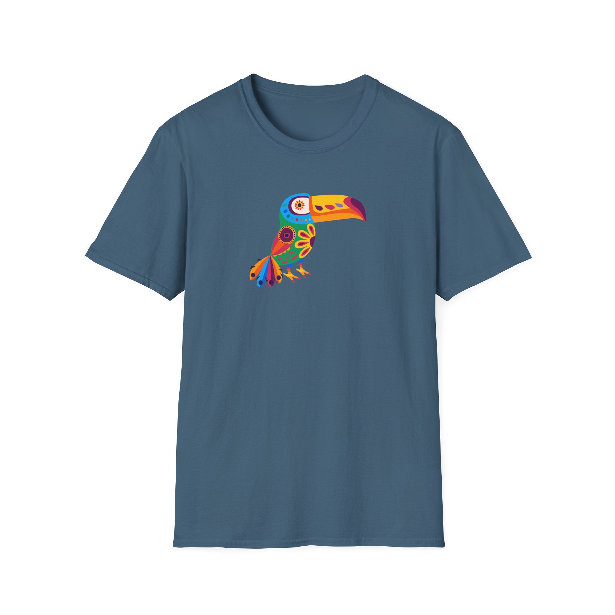 Colorful Toucan T-Shirt, Vibrant Animal Tee, Fun Summer Shirt, Nature Lover Gift, Unisex Graphic T-Shirt, Eco-Friendly Apparel