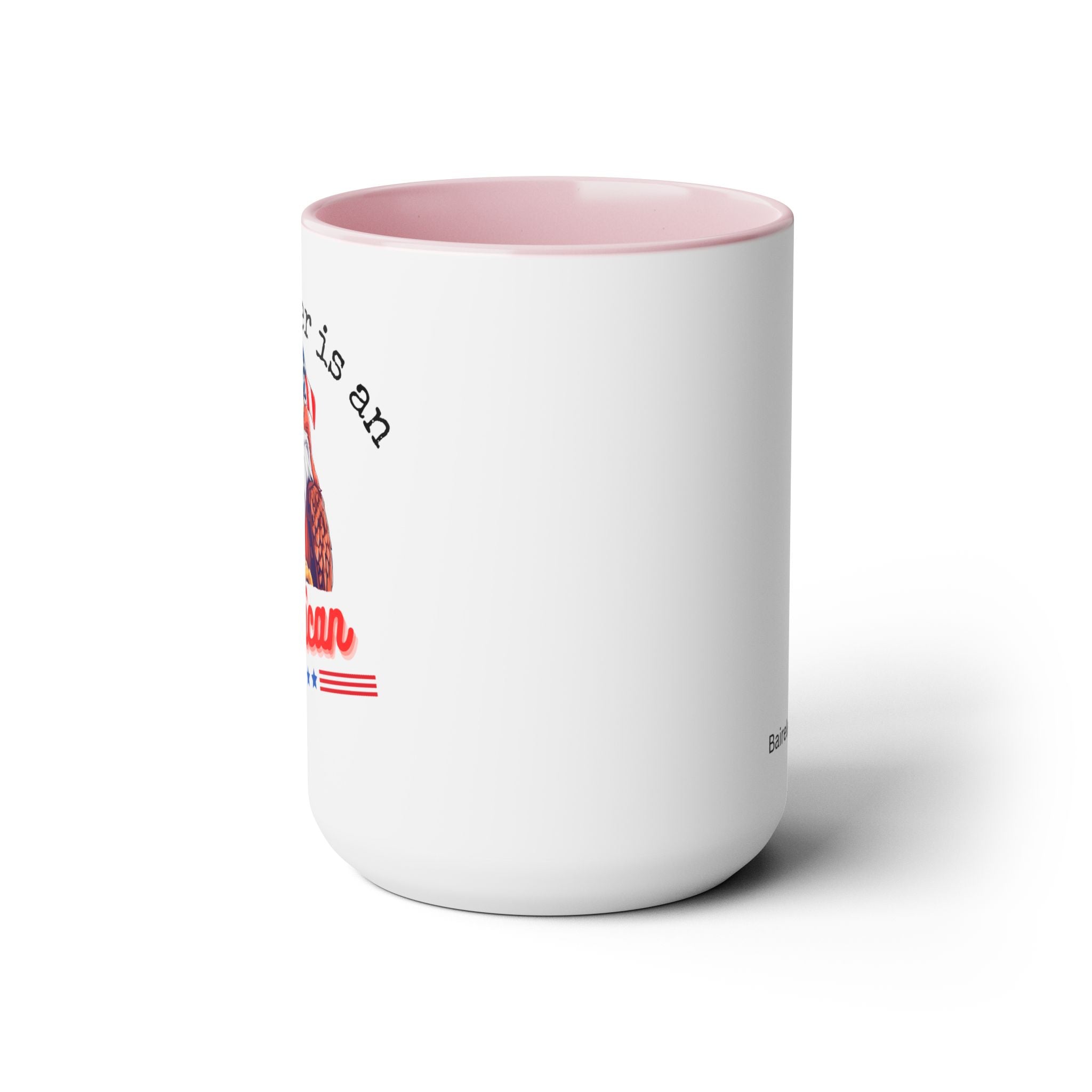 My gender is an, American, Two-Tone Coffee Mugs, 15oz
