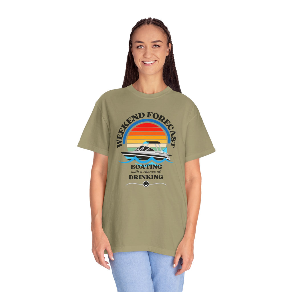 Weekend Boating Forecast, Unisex T-Shirt