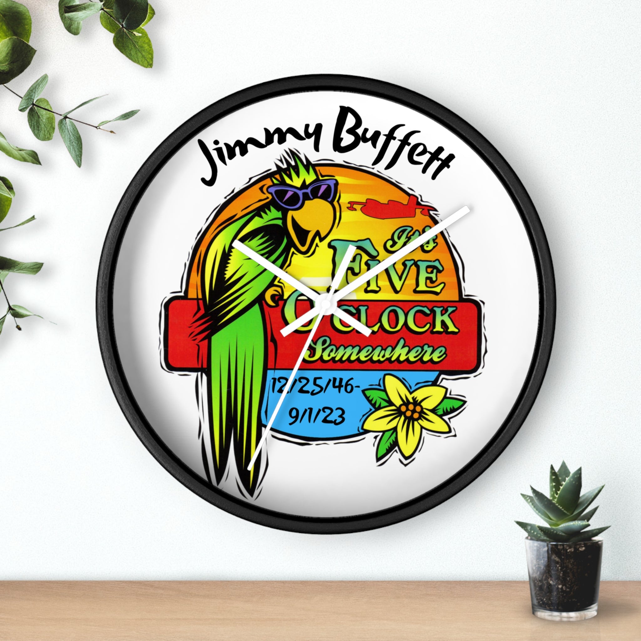 Jimmy Buffett, 5 O'Clock Somewhere, Wall Clock