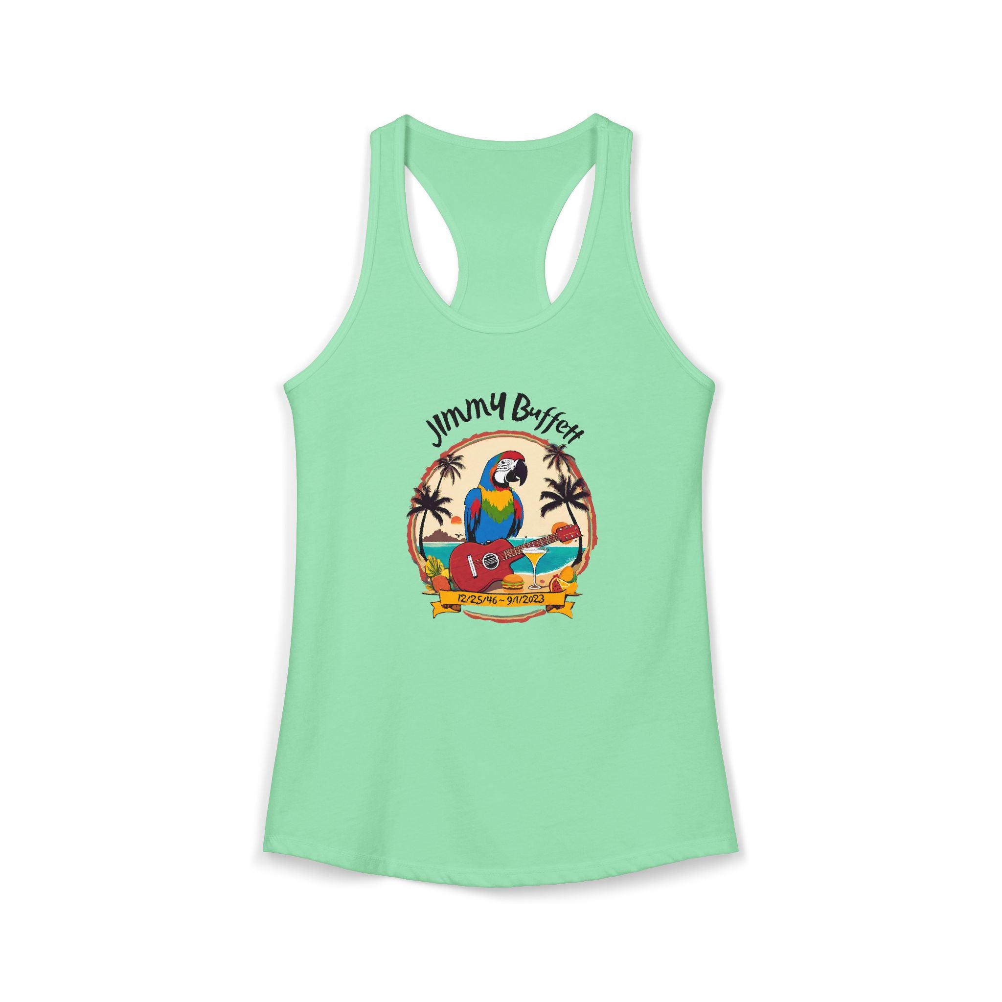 Jimmy Buffett Women's Ideal Racerback Tank