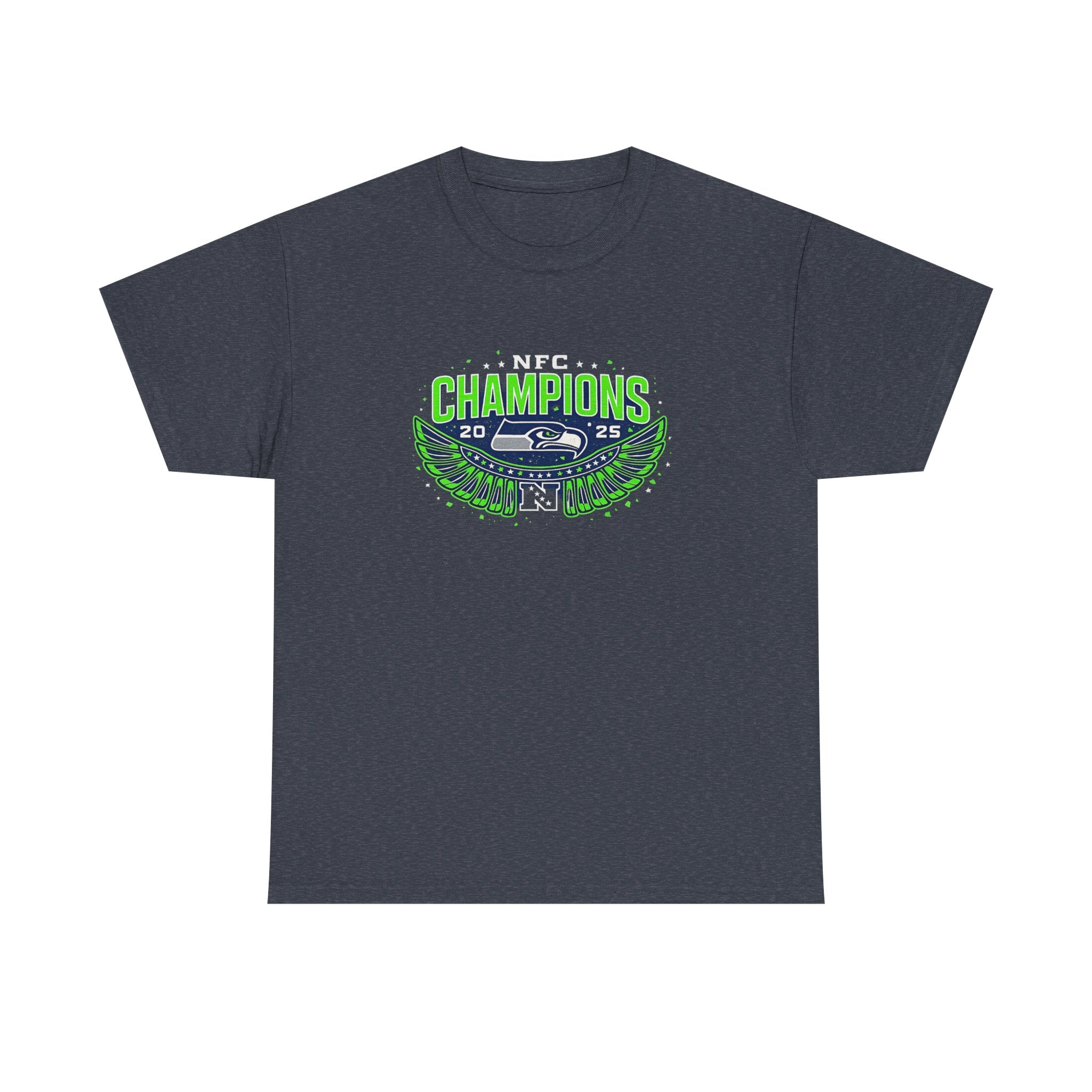 2025 NFC Champions Seahawks T-Shirt, Seattle Seahawks Champions T-Shirt S-5XL