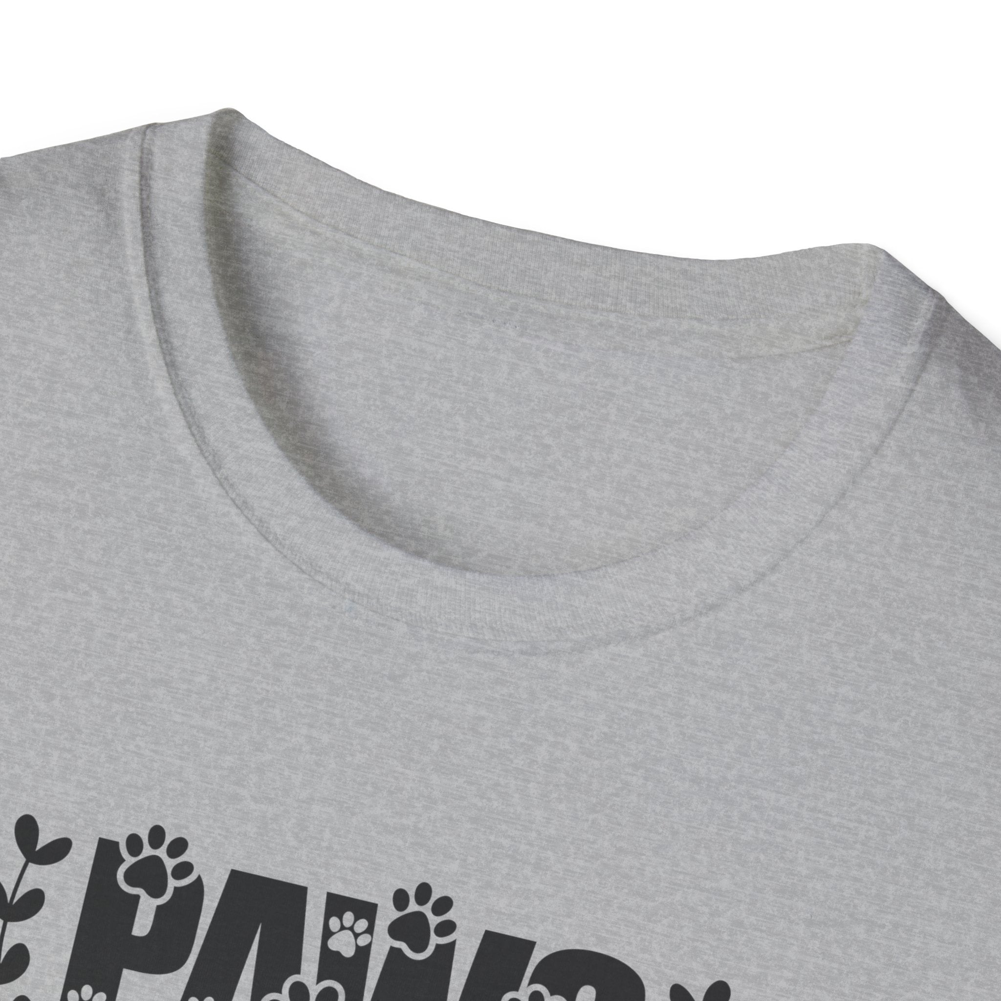 Paw Print T-Shirt - "Paws and Enjoy the Little Things", Pet Lover Gift, Animal Theme Apparel, Dog Owner Shirt, Cute Casual Tee