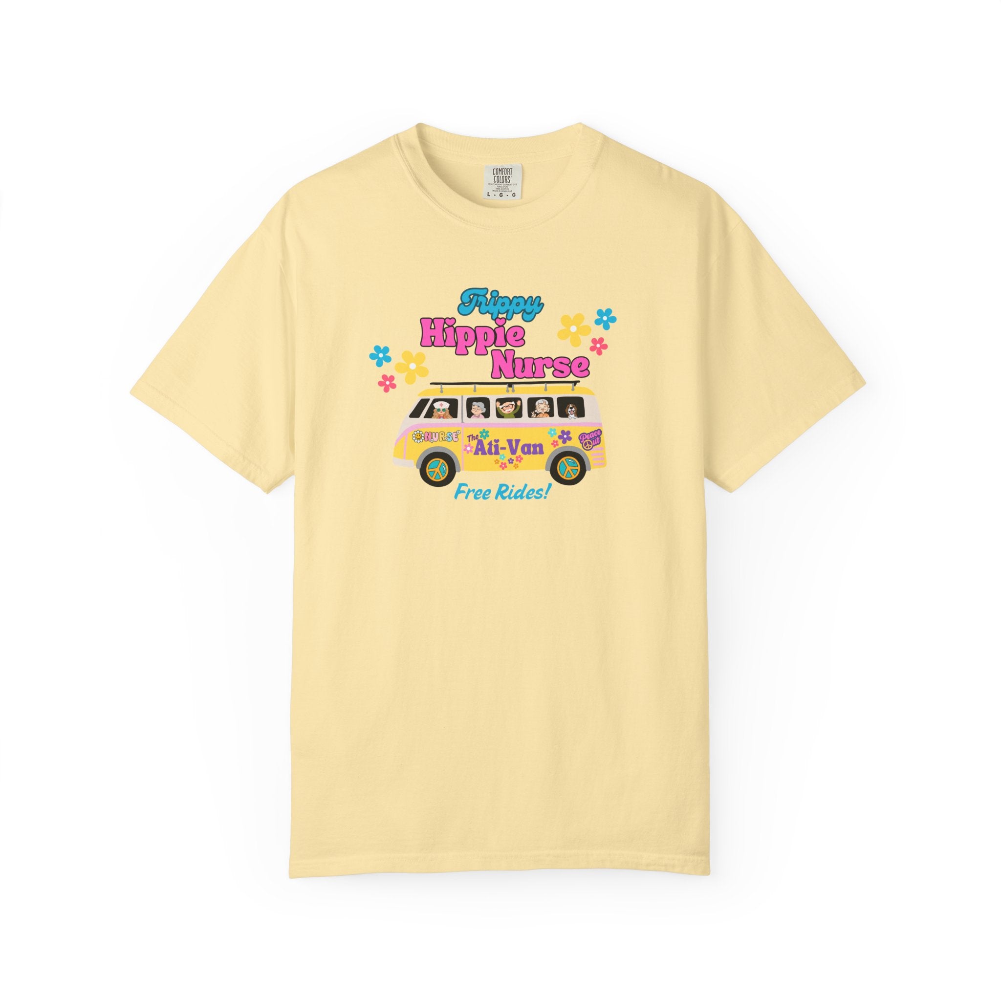 Funny Nurse T-Shirt, Ati-Van Ride, Unisex Tee, 100% Cotton, Nurse Gift, Soft Nurse T-Shirt