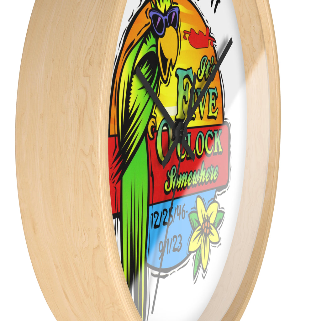Jimmy Buffett, 5 O'Clock Somewhere, Wall Clock