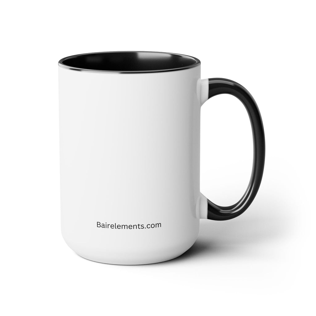 My gender is an, American, Two-Tone Coffee Mugs, 15oz