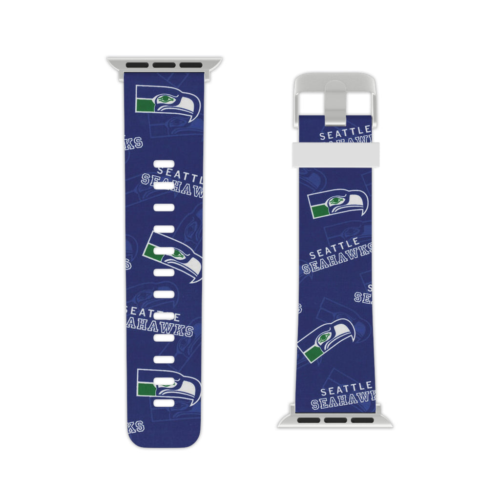 Seattle Seahawks Vinyl Watch Band for Apple Watch