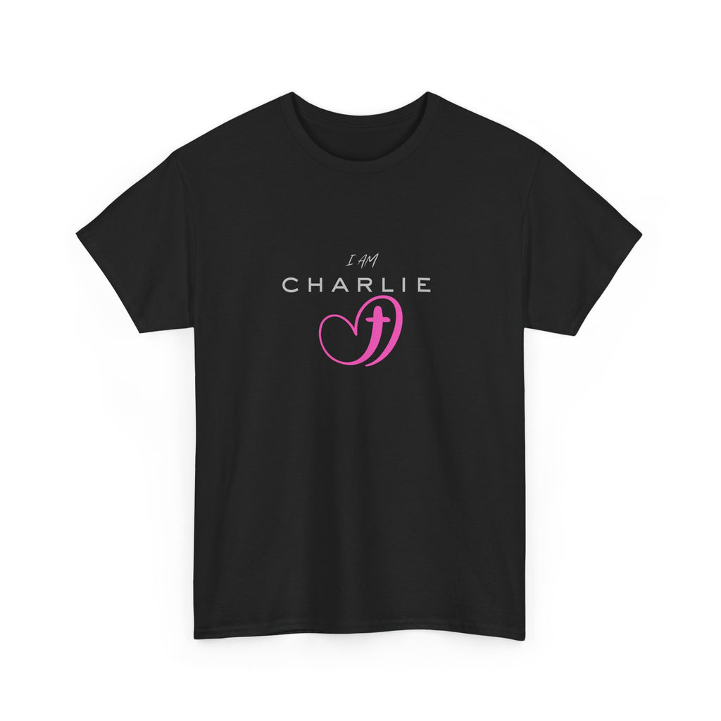 Inspirational Faith Unisex Tee, I AM CHARLIE T-Shirt, Turning Point Shirt, Men's Women's Tee, Religious Top