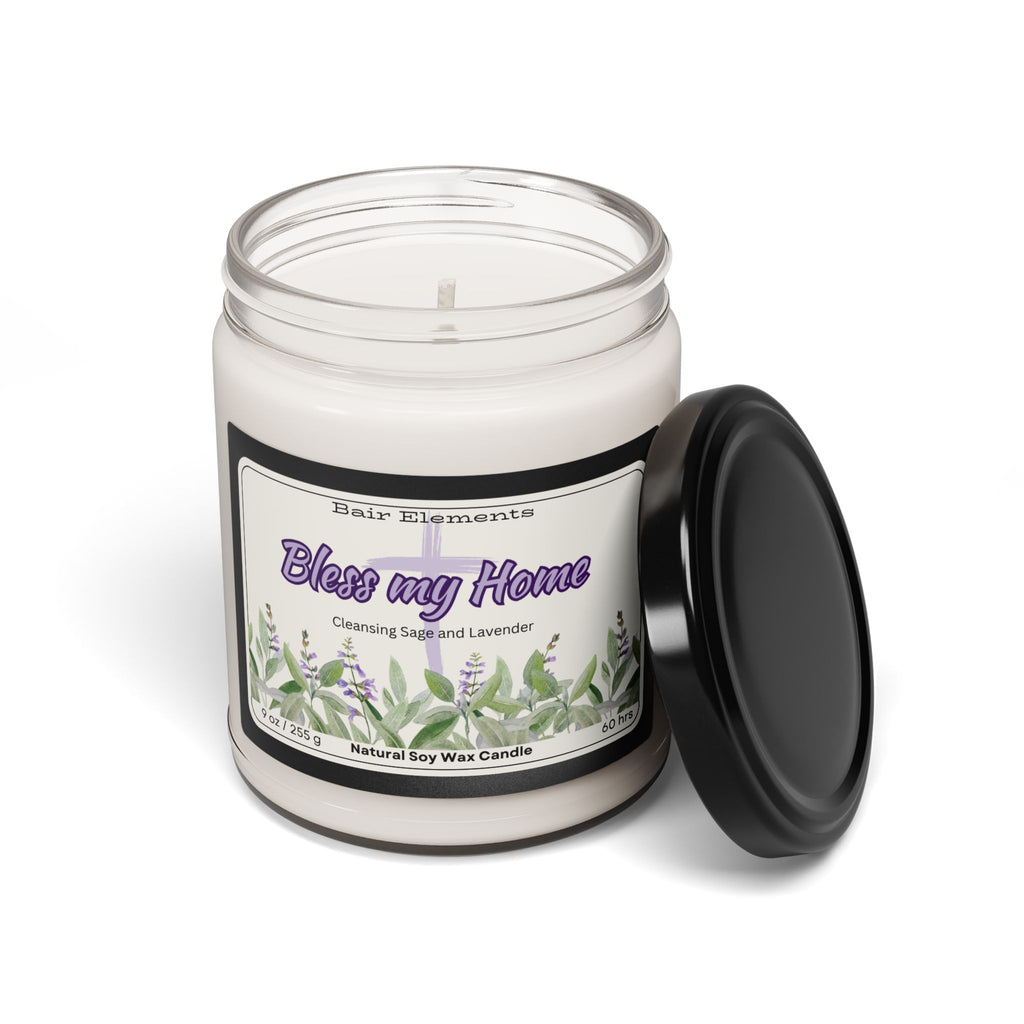 Bless my Home, Sage and Lavender Soy Candles, 9oz