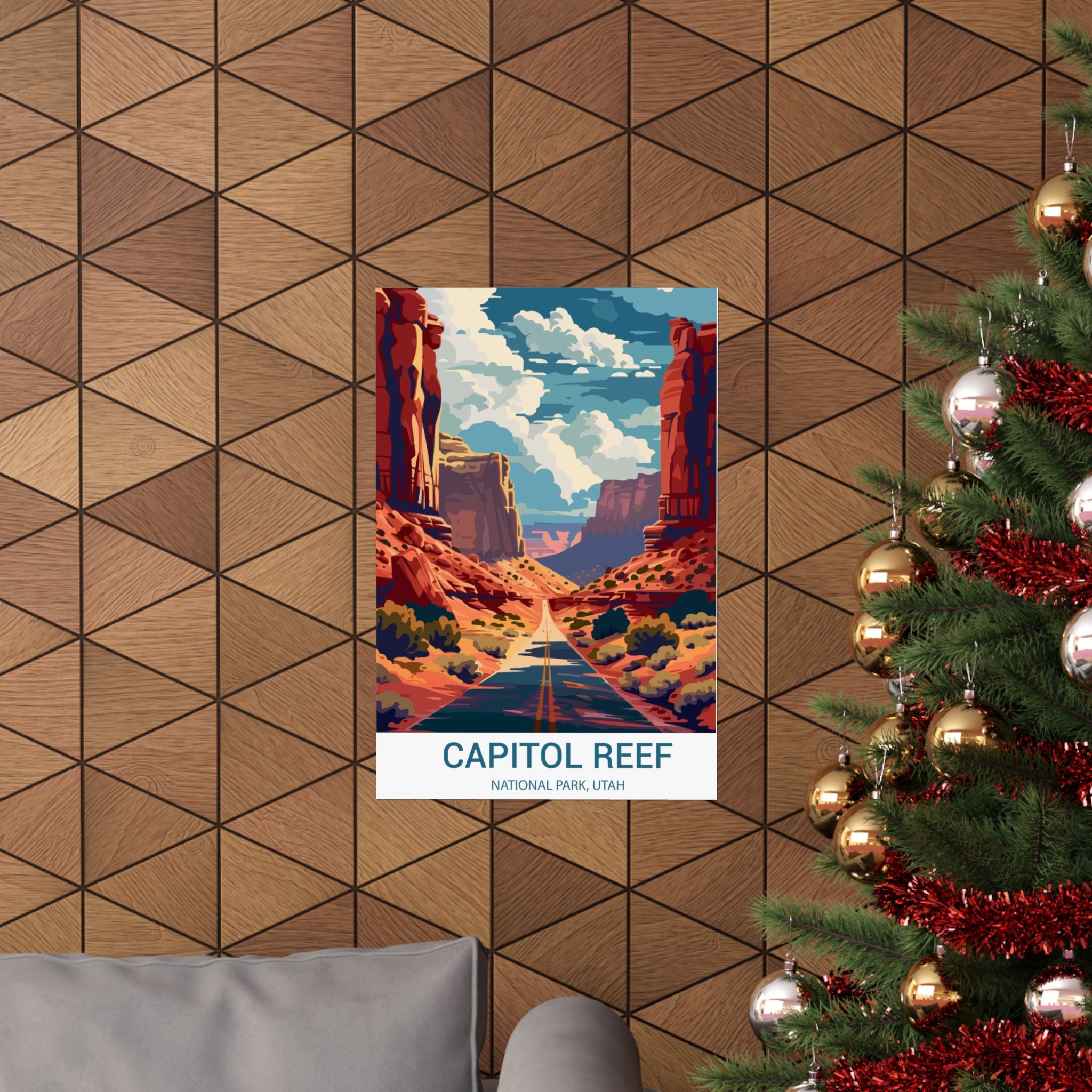 Capital Reef,  Matte Vertical Poster