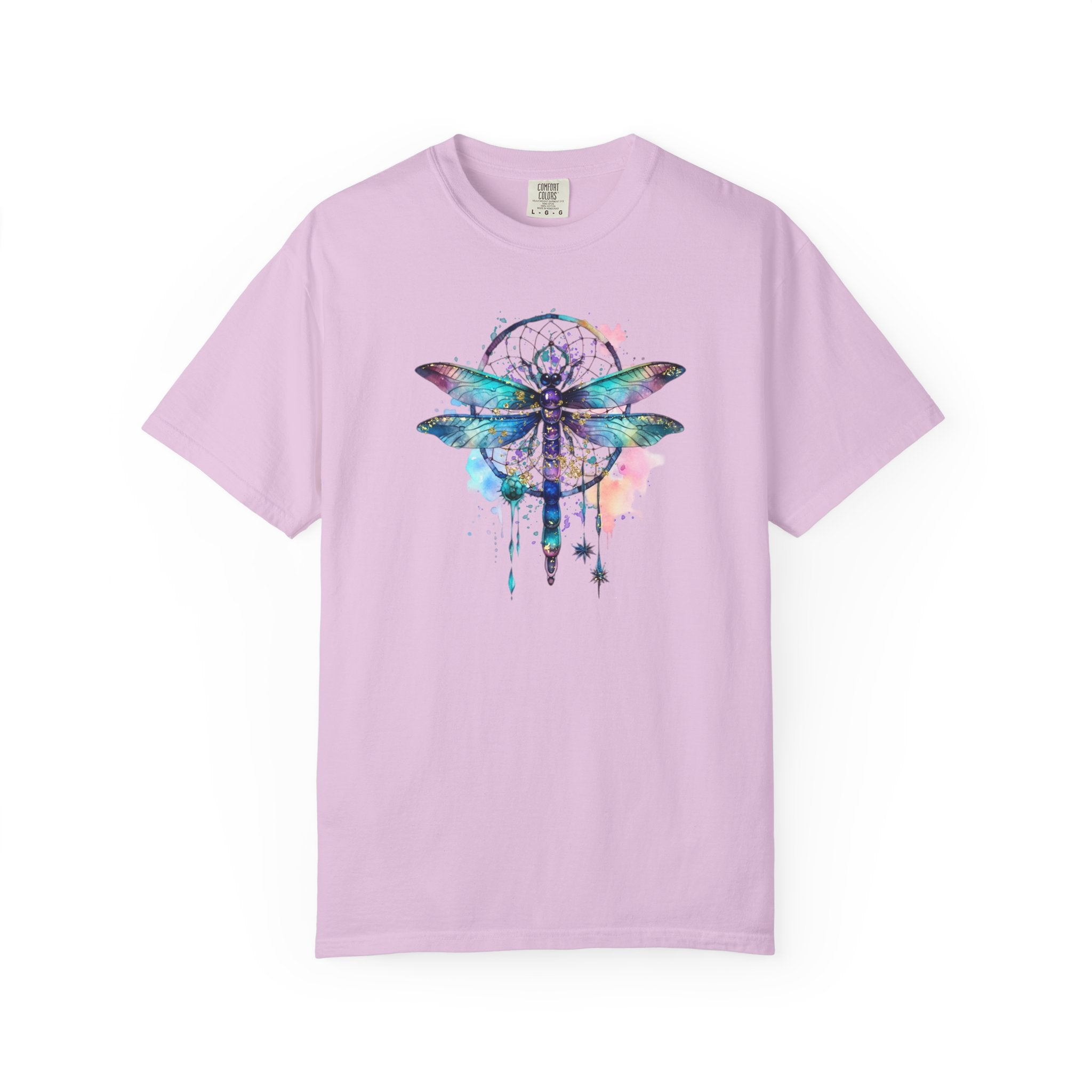 Blue Dragonfly Dreamcatcher T-Shirt for Men and Women
