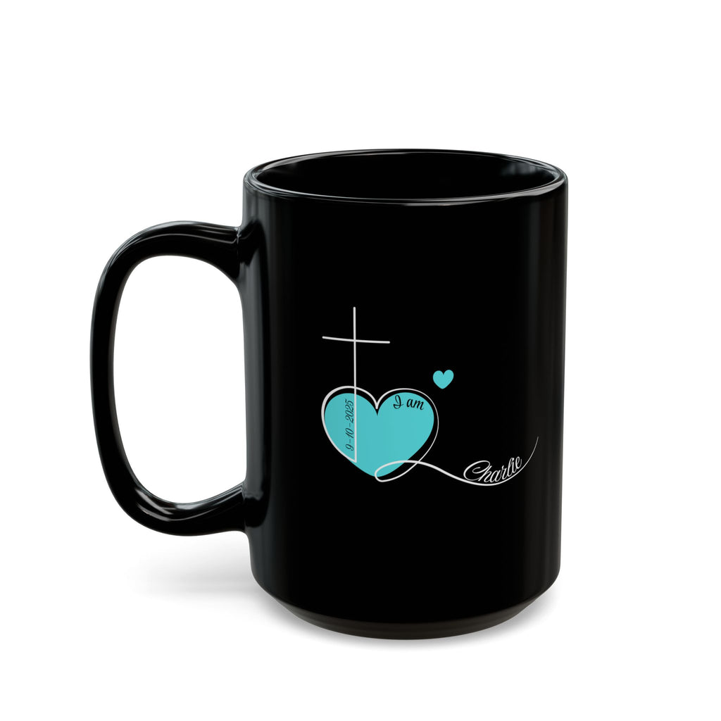 I am Charlie Coffee Mug,  Christian Coffee Mug, 11oz 15oz, Ceramic