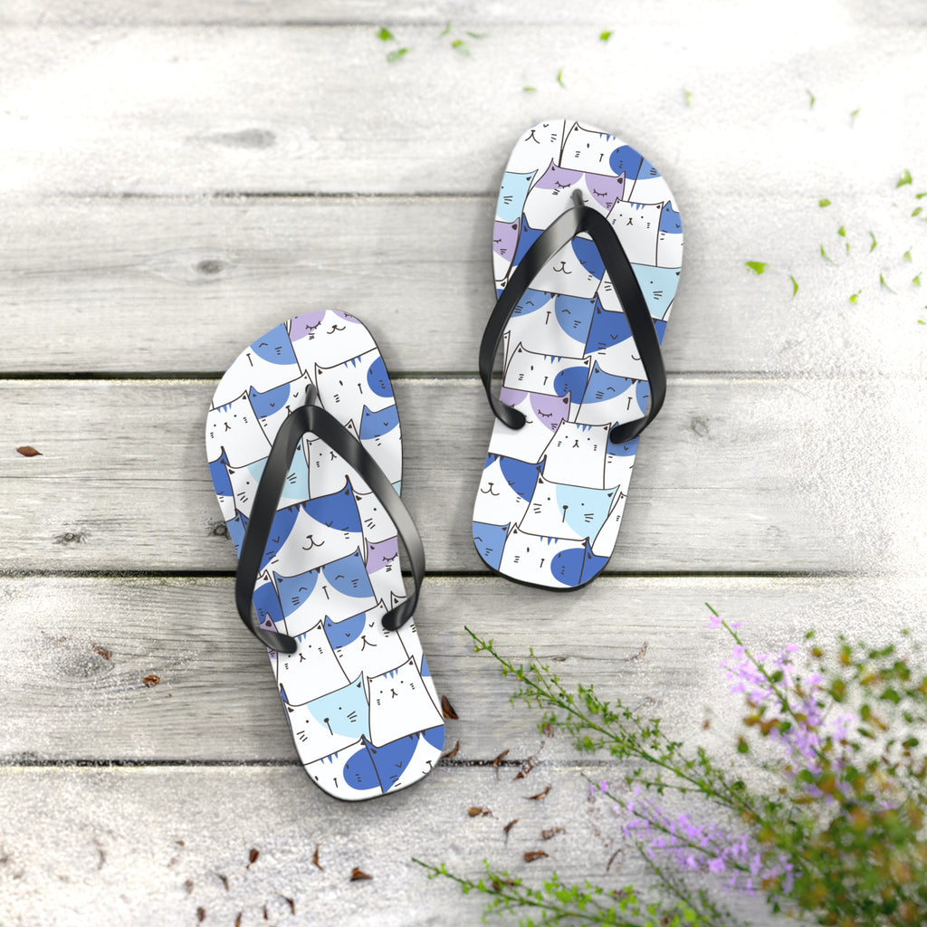 Blu Cats Flip Flops