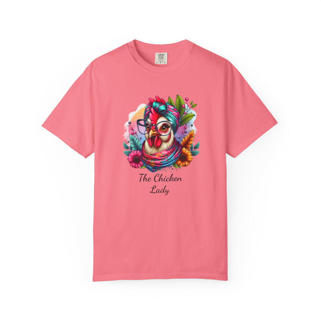 Personalized Chicken Lady T-shirt, Pet Chicken T-Shirt, Backyard Chickens