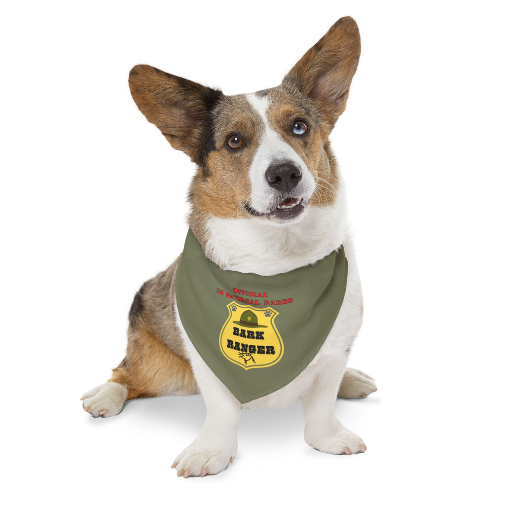 Bark Ranger Pet Bandana with Collar