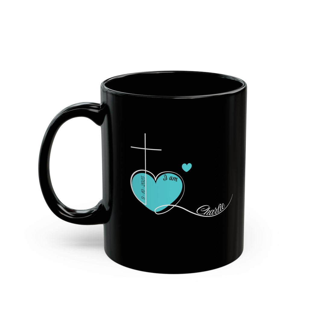 I am Charlie Coffee Mug,  Christian Coffee Mug, 11oz 15oz, Ceramic