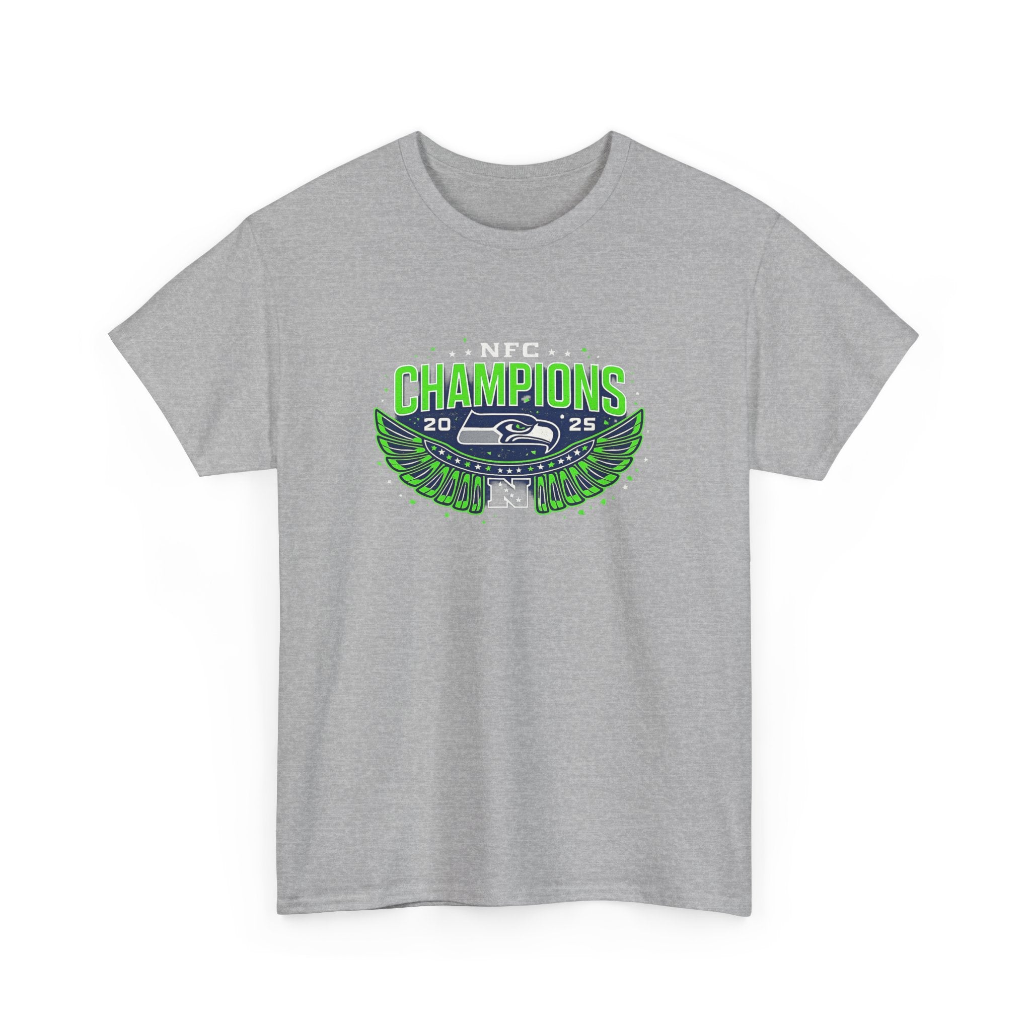 2025 NFC Champions Seahawks T-Shirt, Seattle Seahawks Champions T-Shirt S-5XL