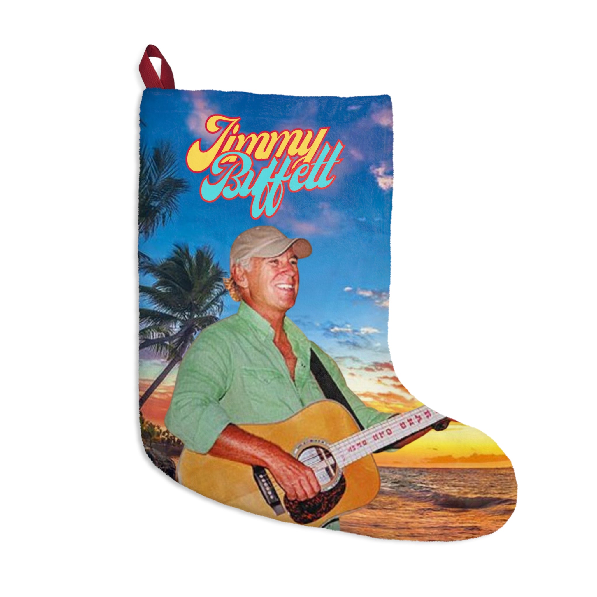 Jimmy Buffett Memorial Christmas Stocking