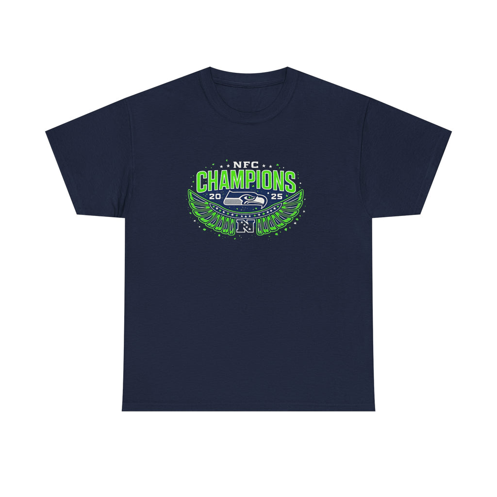 2025 NFC Champions Seahawks T-Shirt, Seattle Seahawks Champions T-Shirt S-5XL