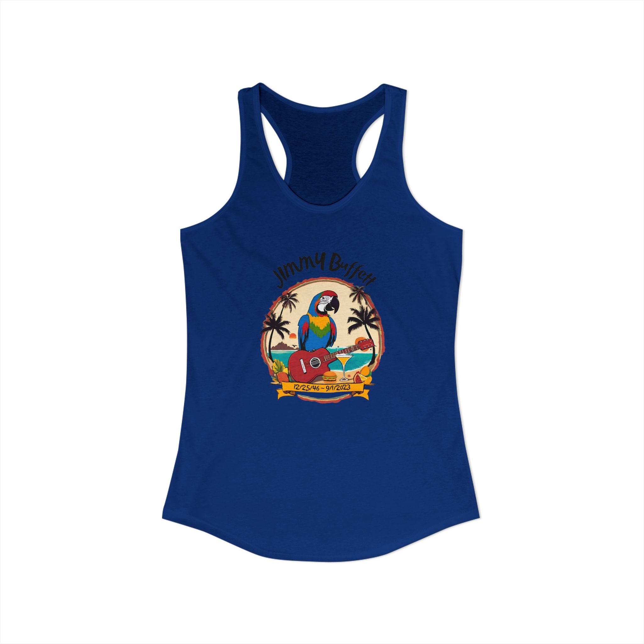 Jimmy Buffett Women's Ideal Racerback Tank