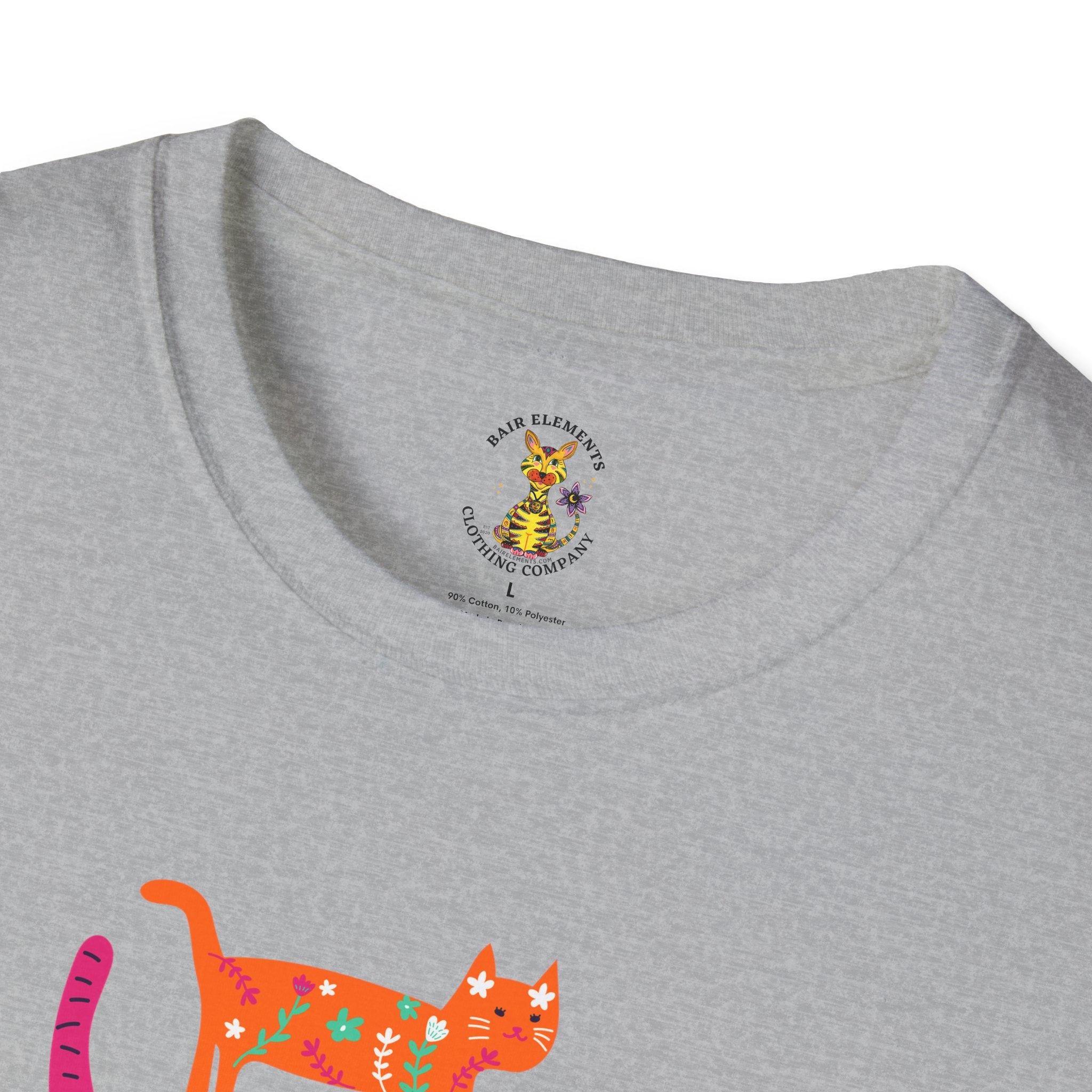 Grandma Cat T-Shirt, Mother's Day T-Shirt, Sizes XS-5X, Cat Print T-Shirt for Women